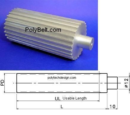 T10-60 Pulley Bar Aluminum