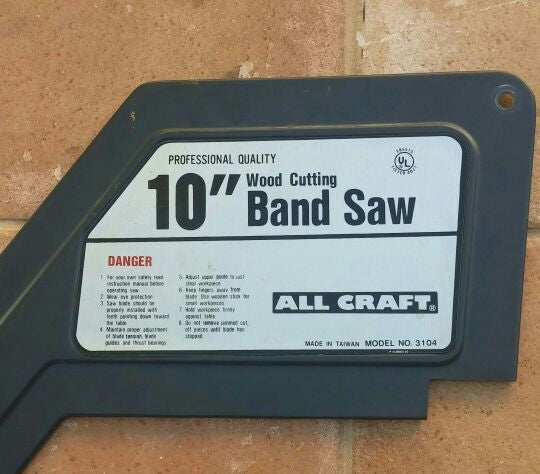 Set of 3 Polyurethane BandSaw Tires ALLCRAFT Model 3104