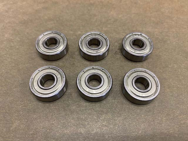 thumbnail interactive-video image 1 of Band Saw Bearings Replacement Set - 6-Piece Guide & Thrust Bearings For RIKON 10-306 Band Saw 1 of 12