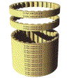 390H200 Belt Polyurethane High Power