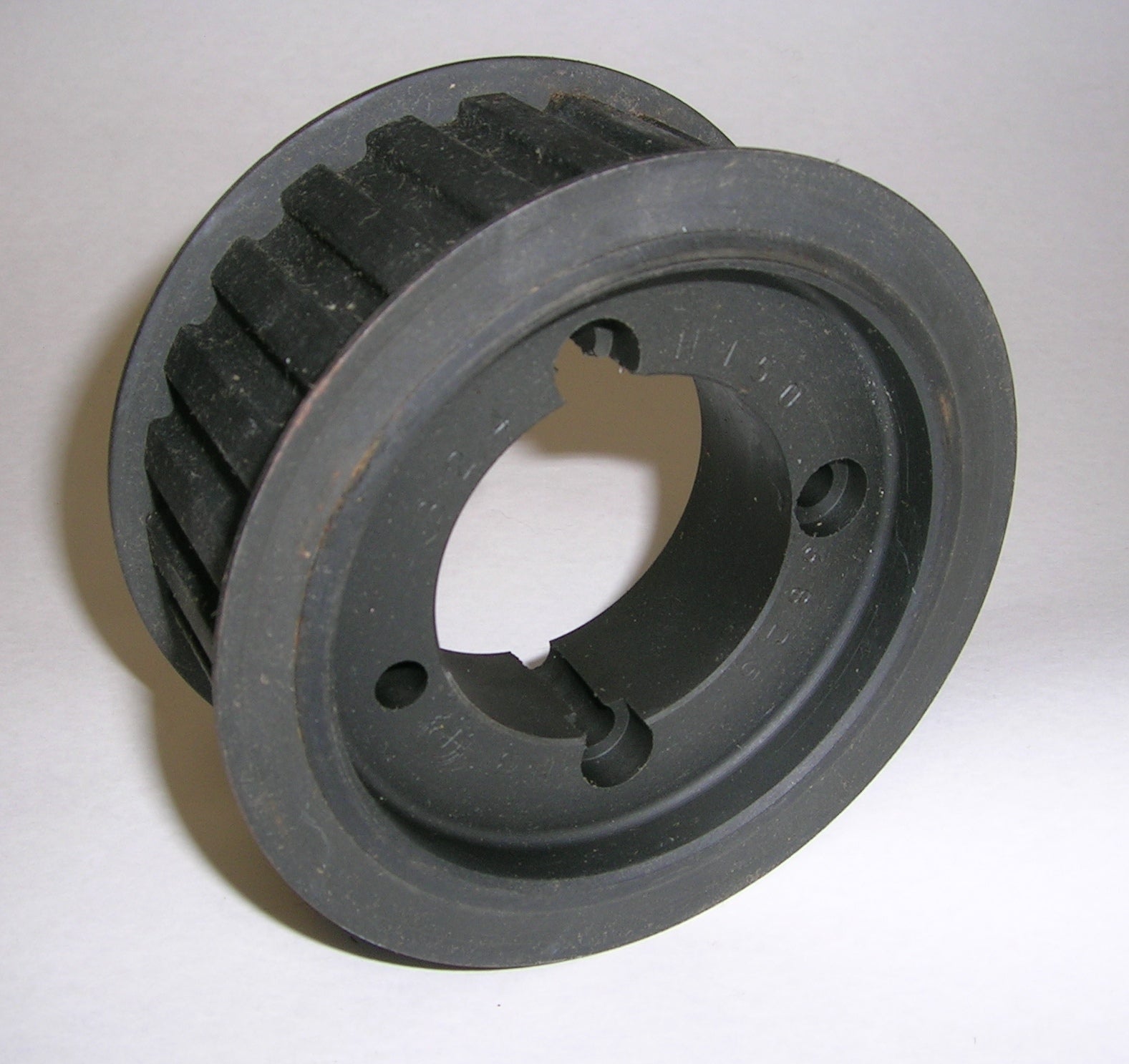24H150 Steel Timing PULLEY prepaired for 3825 POGGILOCK SYSTEM P TAPER BUSHING, 24 Tooth, H Pitch. POGGI P/N 19C02415P PL24H150-5F