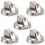 5Pcs DG64-00473A Range Burner Dial Knob Range Oven Compatible with Samsung