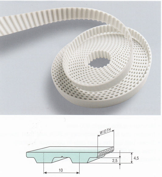 10T10 Open End Belt Roll Polyurethane Steel Cords