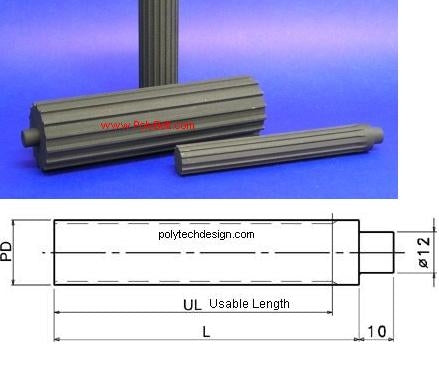 Pulley Bar Stock Steel AT10-17