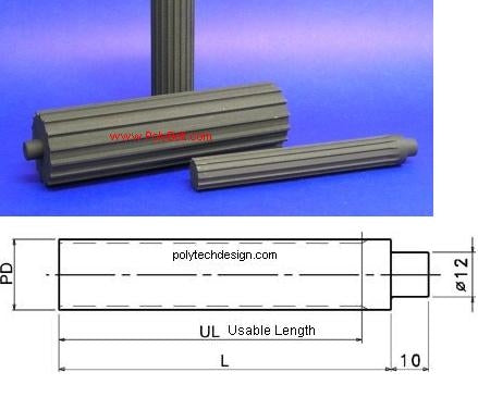 H Pitch 18 Tooth Steel Bar