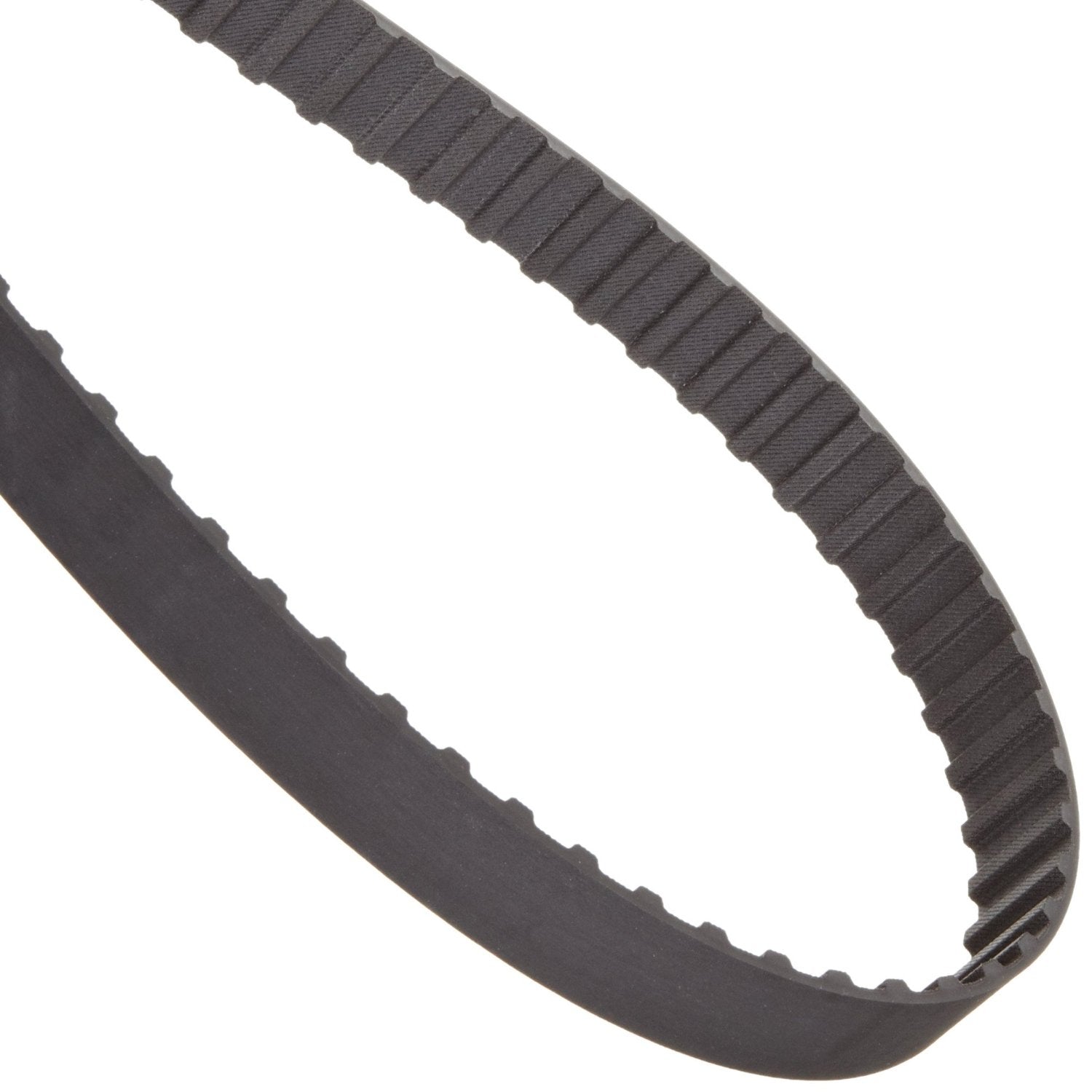 228XL100 Black Rubber Kevlar Belt 1" Wide, 114 Tooth