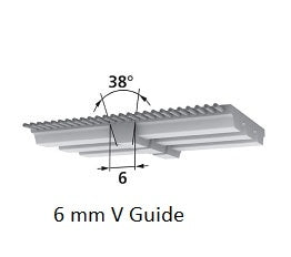 50TG5 with 6mm V Guide Open End Belt Roll Polyurethane Steel Cords