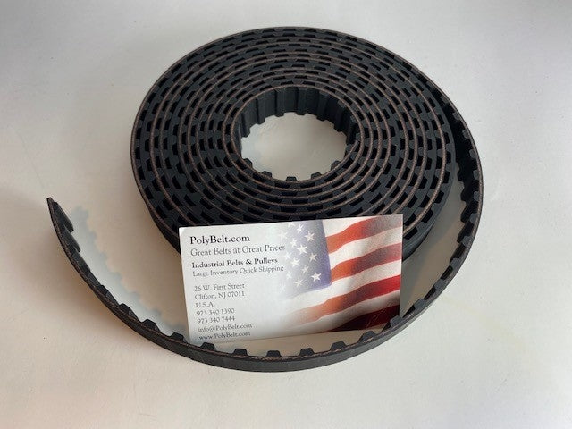 STANLEY Dura-Glide 5000 Black Rubber Belt Roll Open End 3/4" Wide 26' Long