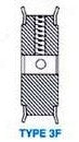 28XL037 Aluminum Pulley