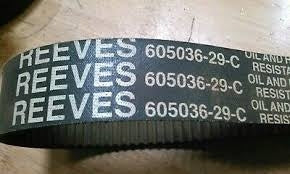 REEVES 605036-29-C-13 VARIABLE SPEED BELT