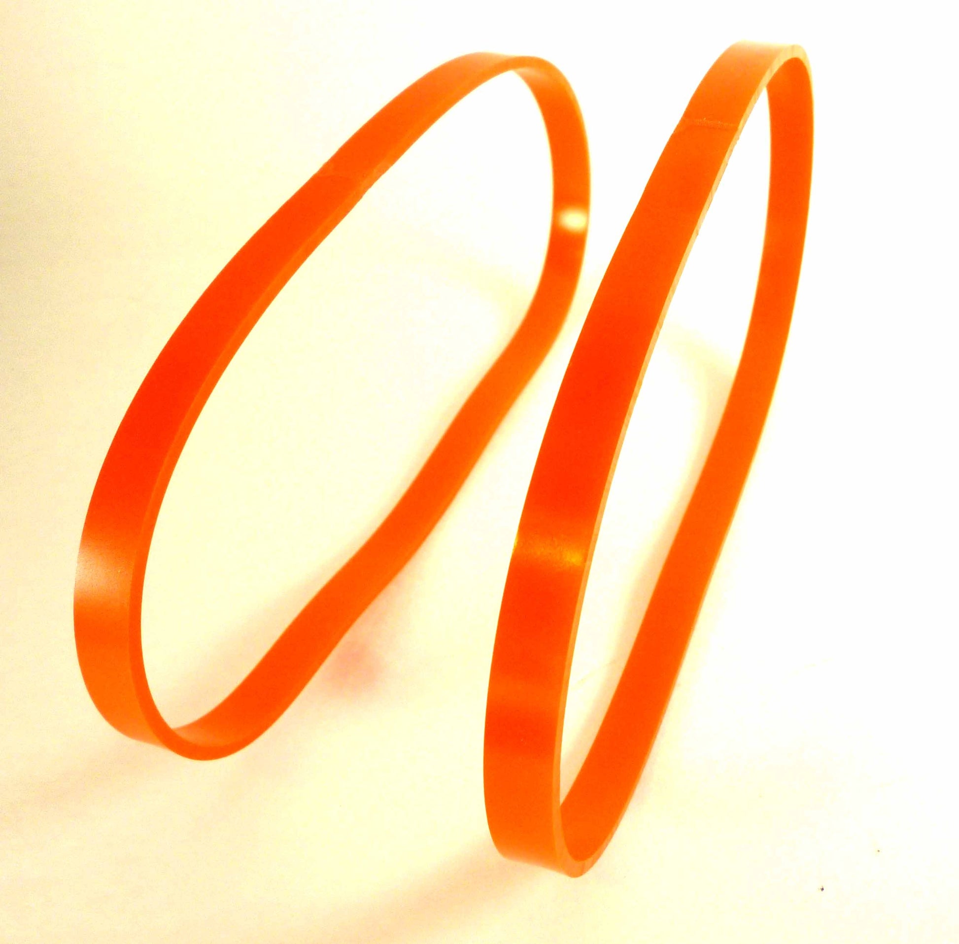 Brand New SET of 2 Urethane Band saw Replacement Belt TIRES fits CLARKE BandSaw Model CBS190 0.095" Thick