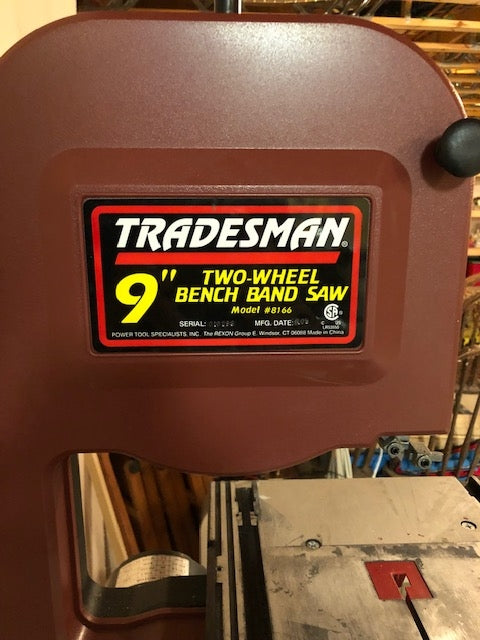 TRADESMAN 8162 SET of 2 Bandsaw TIRES Free Shipping