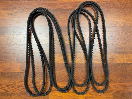 Set of 4 V-BELTS for BANDIT 250XP Wood Chipper