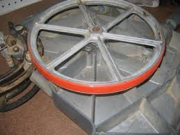 Replacement SET OF 2 Urethane Wheel Protectors for LOWES 9" TASK FORCE Band Saw 251933