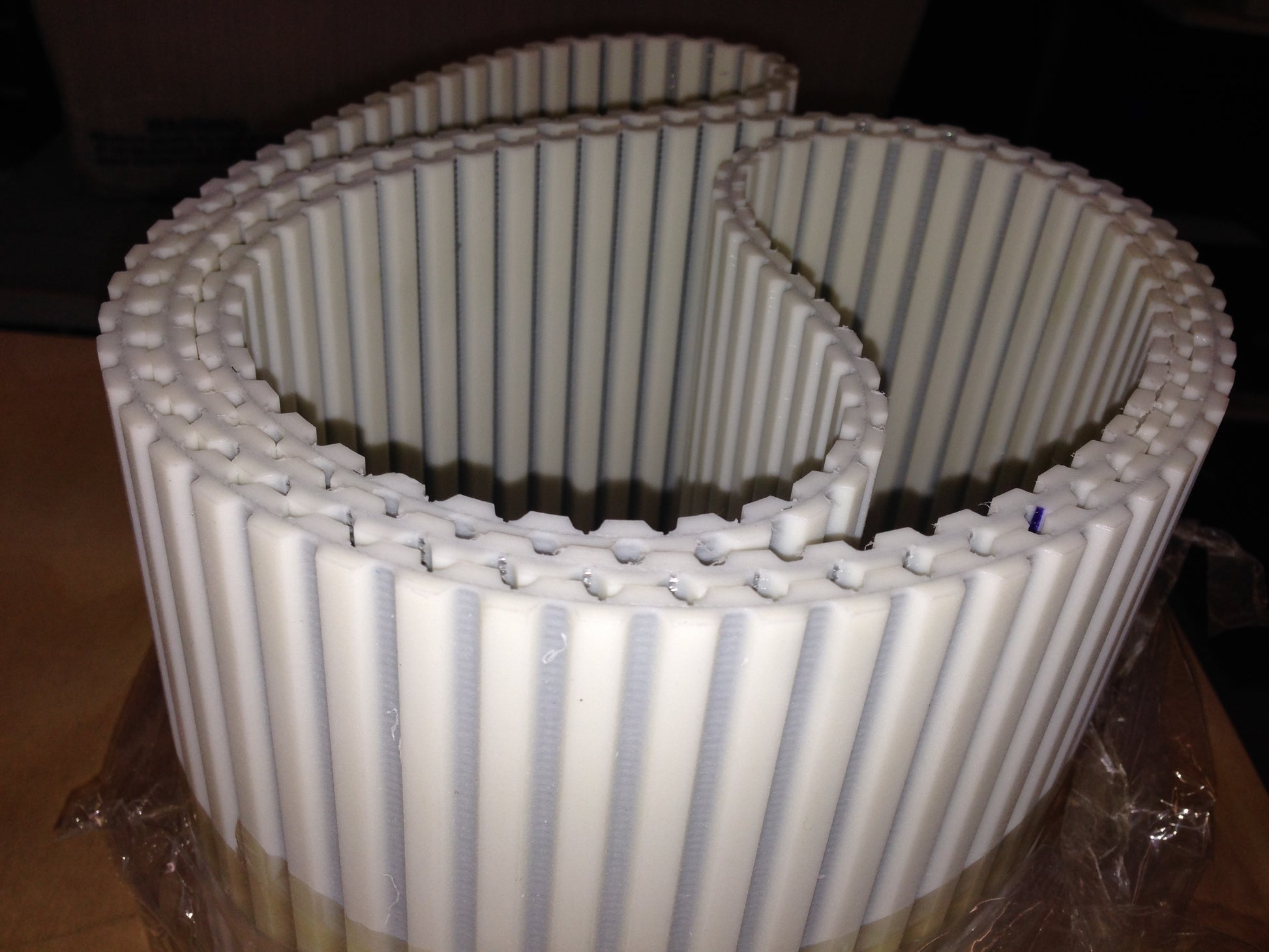 Double Sided Polyurethane Belt 50AT10-DL/1600