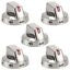 5Pcs DG64-00473A Range Burner Dial Knob Range Oven Compatible with Samsung